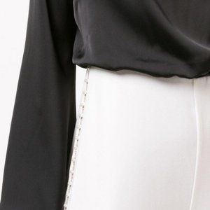 Black and white jumpsuit